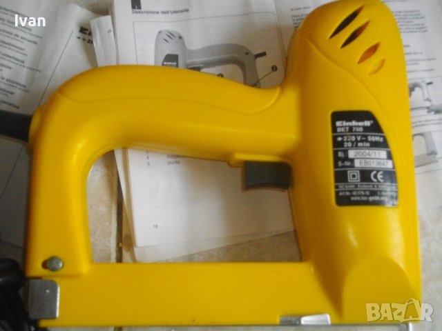 Ел.Такер-Duo-Fast PROFESSIONAL/Нов Einhell 10-16mm/Нов Top Craft 15-30mm/Като Нов Top Craft 15-32mm, снимка 10 - Други инструменти - 40515726