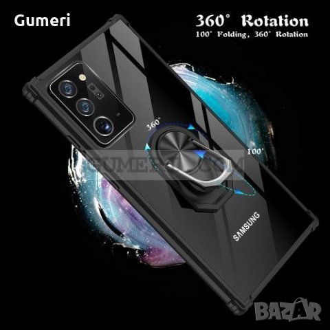Samsung Galaxy S21 Ultra Хибриден кейс с метален пръстен , снимка 2 - Калъфи, кейсове - 31828590