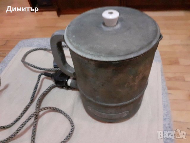 Първата българска електрическа кана от соца.ЕЛПРОМ-ВАРНА 600W, снимка 3 - Антикварни и старинни предмети - 30384338