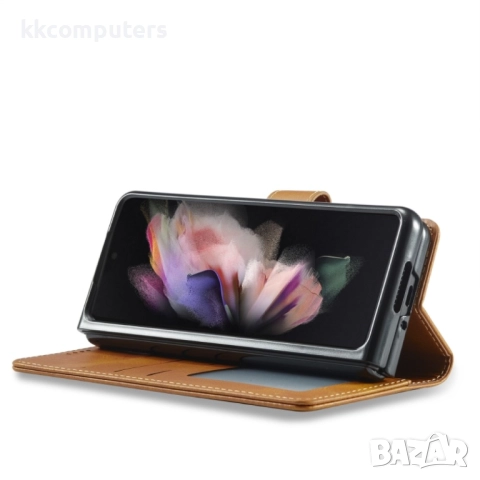 Samsung Galaxy Z Fold4 5G LC.IMEEKE Кожен Калъф и Протектор, снимка 18 - Калъфи, кейсове - 52807226