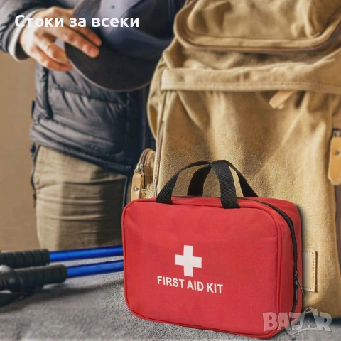 Комплект за първа помощ 173 елемента – Незаменим помощник за пътувания, къмпинг и автомобил, снимка 6 - Аксесоари и консумативи - 53225590