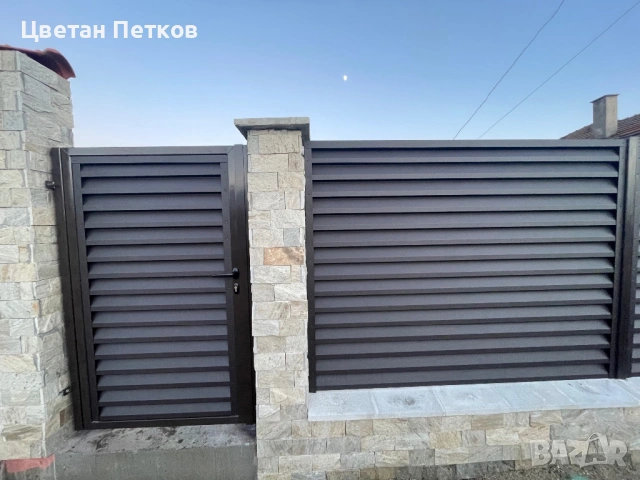 Оградни пана тип щора,ранчо,вертикални, снимка 8 - Огради и мрежи - 54336258