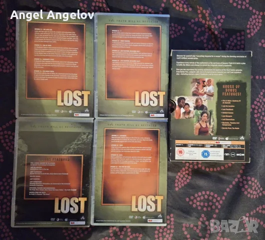 Lost - Season 1 - (7 Disc) Lost - Season 2 -(7 Disc) Без български субтитри цена 5 евро на сезон, снимка 4 - DVD филми - 55774654