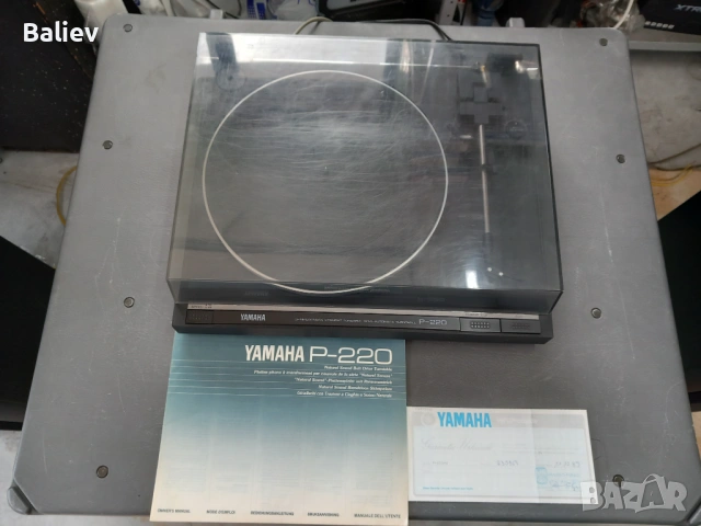 YAMAHA P-220 грамофон, снимка 2 - Грамофони - 54044792