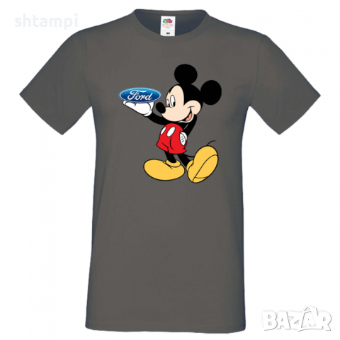 Мъжка тениска Mickey Mouse Ford, снимка 3 - Тениски - 36577349