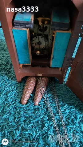 часовник с кукувица , снимка 5 - Стенни часовници - 50418332