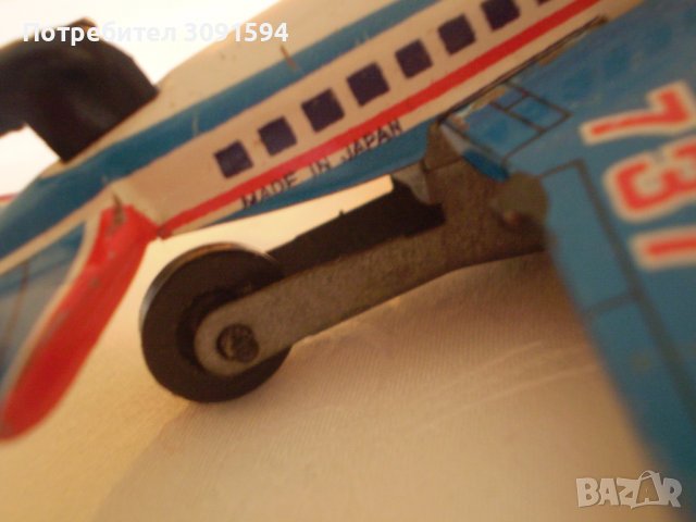 Малък Японски самолет метал БОЕИН6 играчка, снимка 5 - Други ценни предмети - 38992526