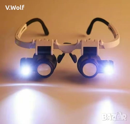 Лаборантски очила с Led лампи