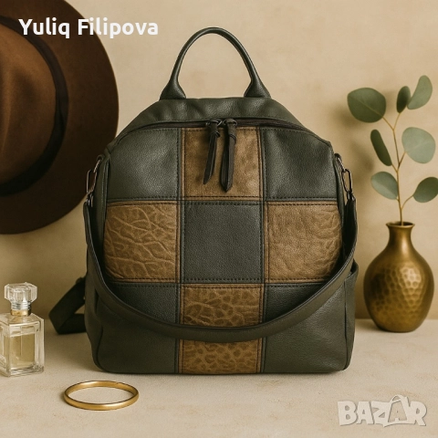 Многофункционална дамска раница-чанта, снимка 8 - Раници - 51664508