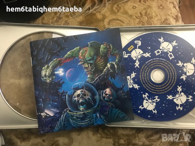 IRON MAIDEN - The Final Frontier - Ltd Mission Edition; Tin Casing, снимка 2 - CD дискове - 36721511