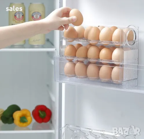 Поставка за яйца за хладилник, снимка 3 - Аксесоари за кухня - 47351885