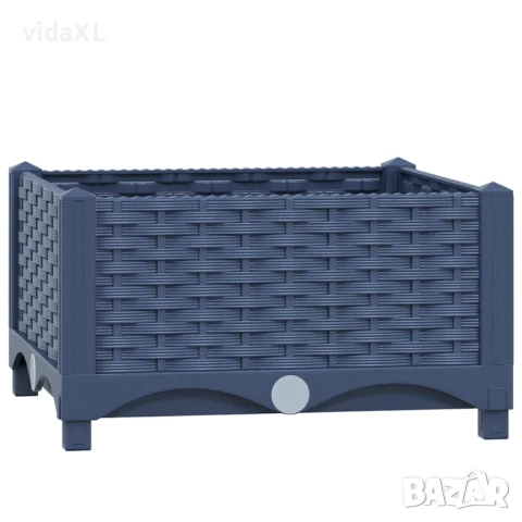 vidaXL Повдигната леха, 40x40x23 см, полипропилен(SKU:310397), снимка 1