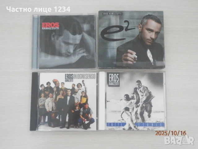 Eros Ramazzotti – E² - 2007 - 3CD / Eros / Tutte Storie / In Ogni Senso