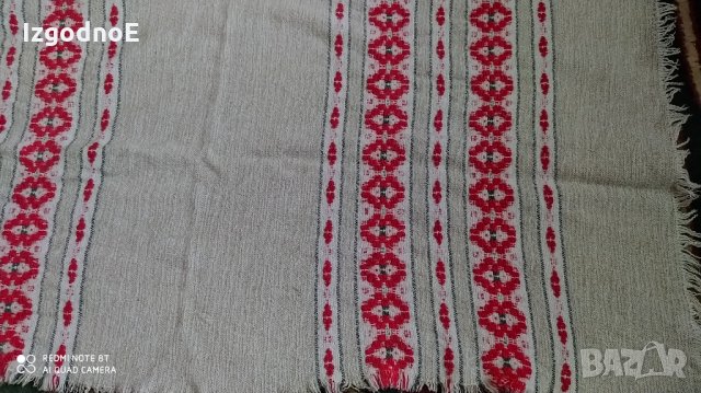 Стара кърпа, ръчно изработена, битова, снимка 3 - Антикварни и старинни предмети - 35125786