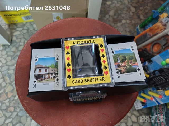 Автоматична машинка за разбъркване на карти, снимка 4 - Други стоки за дома - 50493776