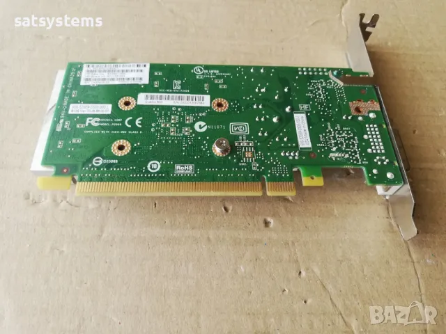 Видео карта NVidia Quadro HP 600 1024MB GDDR3 128bit PCI-E, снимка 6 - Видеокарти - 47835532