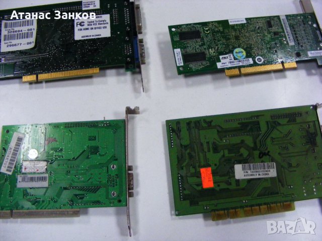 Видеокарти PCI слот, ретро, снимка 2 - Видеокарти - 35220980
