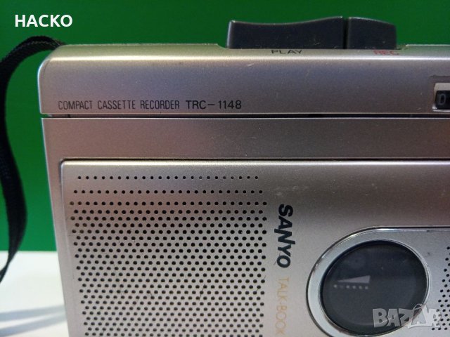 ПРОМО Sanyo TRC-1148 диктофон - компактен касетофон     , снимка 4 - Други - 40493653