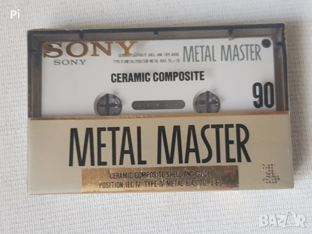 Една Аудиокасета SONY METAL MASTER 90 TYPE IV, снимка 2 - Аудио касети - 39286394