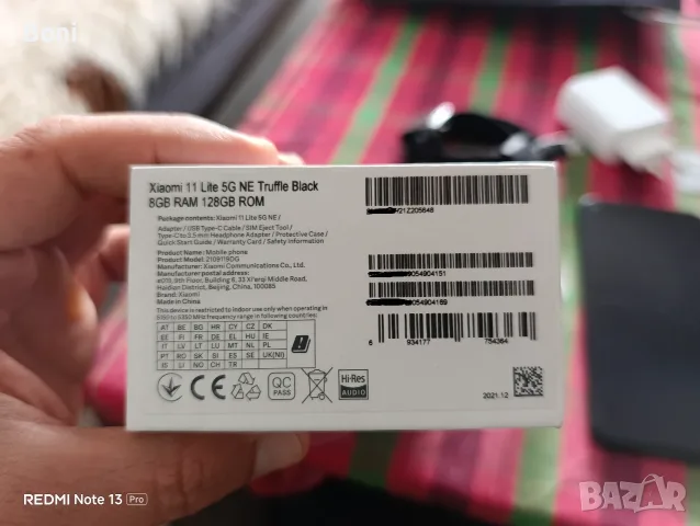 Xiaomi 11 Lite 5G NE 8GB RAM/128GB ROM, снимка 4 - Xiaomi - 56059193