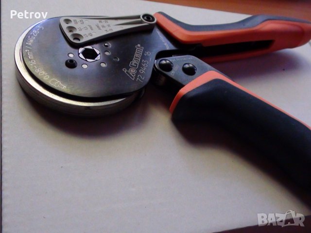 Garant - Hoffmann Group - Made in Germany - Професионални Кримпклещи 0,08-16mm², Шестостенен Кримп!!, снимка 5 - Клещи - 29256697