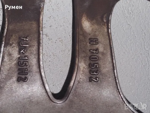 Джанти 15'' BORBET, снимка 8 - Гуми и джанти - 33111405