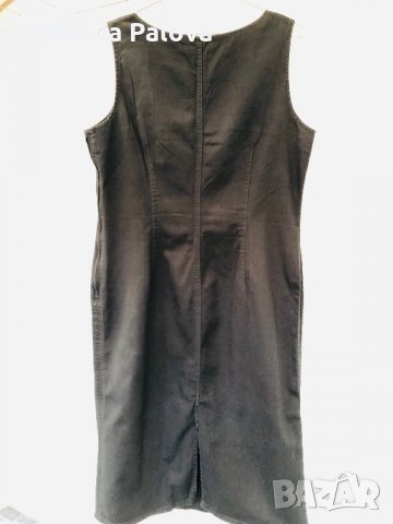 Черна рокля MARKS&SPENCER ,памук, снимка 7 - Рокли - 29439247