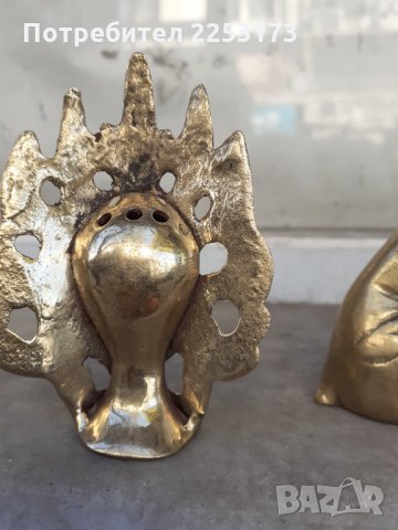 Индийски месингови фигури,животни., снимка 6 - Декорация за дома - 35444940