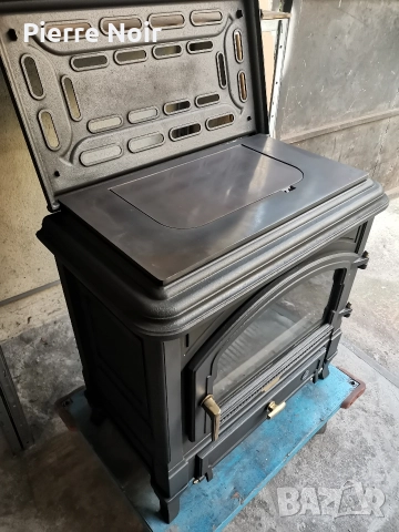 Чугунена печка / камина 16кW , снимка 6 - Камини - 52629297