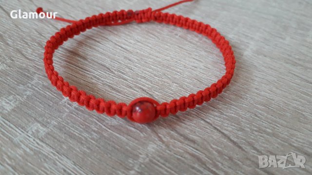 Гривна амулет/талисман с естествен камък. , снимка 3 - Гривни - 32153786