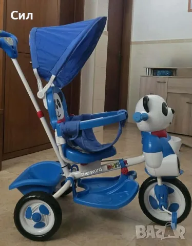 Детска триколка 🐼, снимка 3 - Детски велосипеди, триколки и коли - 56198005