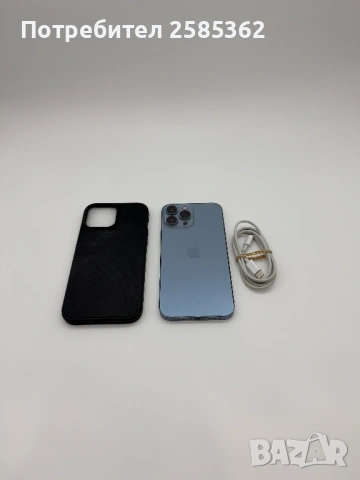 iPhone 13 Pro Max 128 Gb Sierra Blue | 100% Батерия | Перфектен