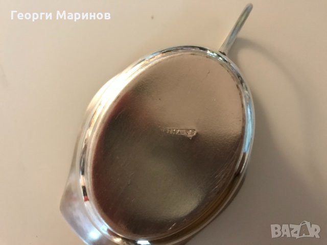 Посребрена сосиера, PRIMA NS, Швеция, снимка 4 - Аксесоари за кухня - 30316120