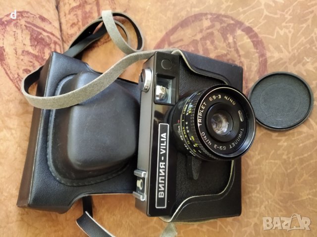 ретро фотоапарат"Вилия", снимка 2 - Антикварни и старинни предмети - 37687158