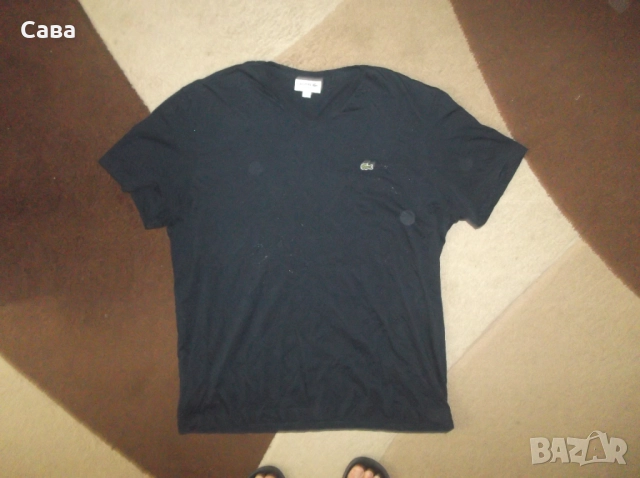 Тениски LACOSTE  мъжки,ХЛ-2ХЛ, снимка 3 - Тениски - 51597327
