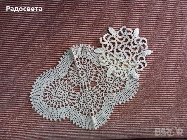 Ръчни плетива на една кука, снимка 5 - Покривки за маси - 37511951