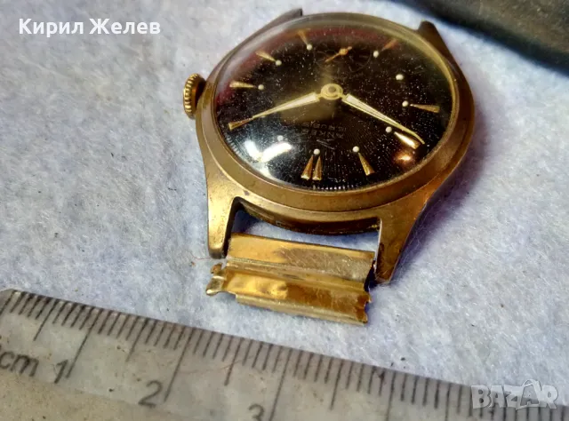 ANKER 15 RUBIS ANTIMAGNETIC Стар РЯДЪК МЕХАНИЧЕН РЪЧЕН НЕМСКИ ЧАСОВНИК РАБОТЕЩ 49584, снимка 5 - Антикварни и старинни предмети - 48443928