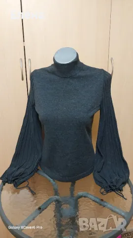 пуловер METTE MOLLER. 100% вълна.размер S/М , снимка 2 - Блузи с дълъг ръкав и пуловери - 47285397