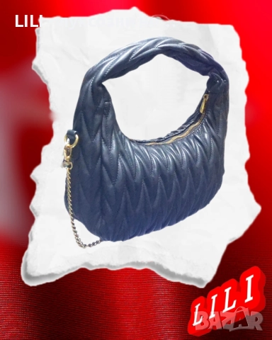 Кожена дамска чанта , снимка 2 - Чанти - 49866086