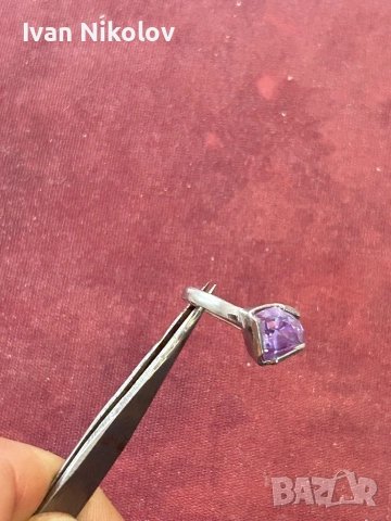 Дамски сребърен пръстен 17.6мм, снимка 4 - Пръстени - 52902552