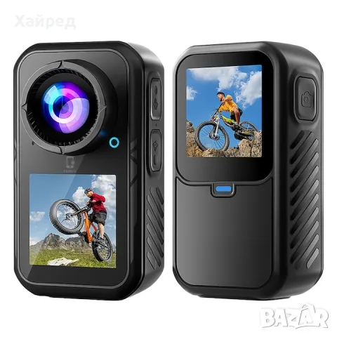 AIKER Action Camera 4K – Екшън камера с Wi-Fi, стабилизация и много аксесоари, снимка 2 - Камери - 56011090