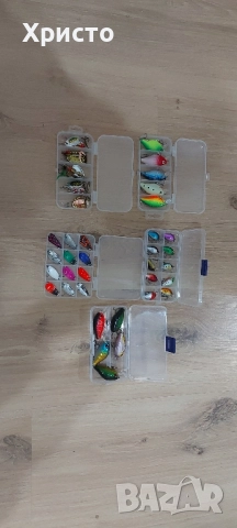 Нови примамки за спининг риболов, воблери, блесни, клатушки, въртящи блесни , снимка 2 - Такъми - 52327447