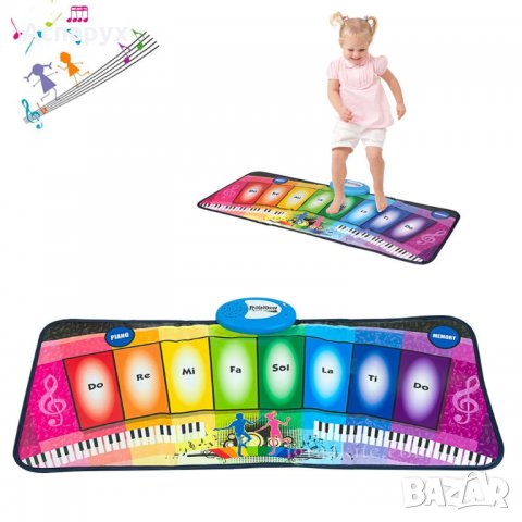 Детско меко пиано за под, снимка 1 - Музикални играчки - 26535839