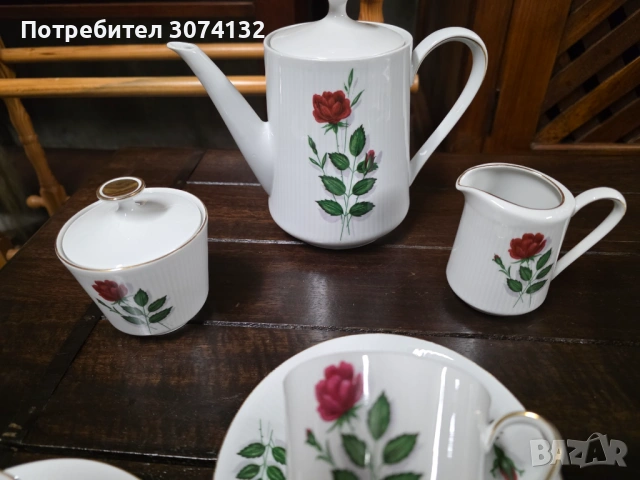 Голям сервиз от костен порцелан, снимка 5 - Сервизи - 54346998