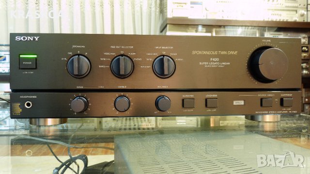 SONY TA-F420-, снимка 5 - Ресийвъри, усилватели, смесителни пултове - 42641772