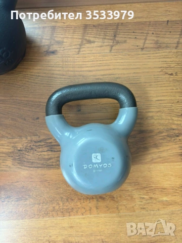 Пудовки 16кг 12кг Декатлон Domyos