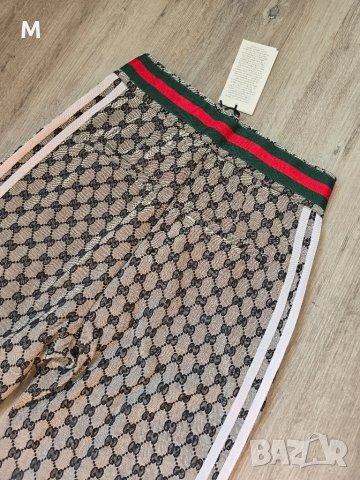 НОВ жесток дамски панталон GUCCI X ADIDAS , снимка 8 - Панталони - 51390066