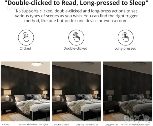 SONOFF R5 SwitchMan безжичен ключ, снимка 2 - Ключове, контакти, щепсели - 48514249