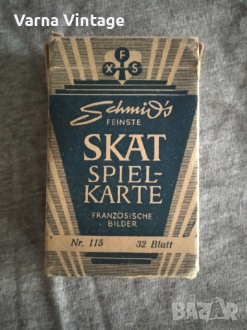 Редки стари карти за игра в скат. SCHMID Германия.