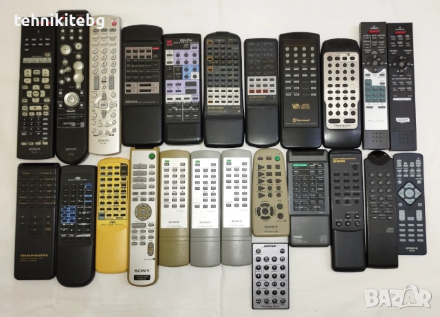 24 броя дистанционни за Hi-Fi (Аудио) техника